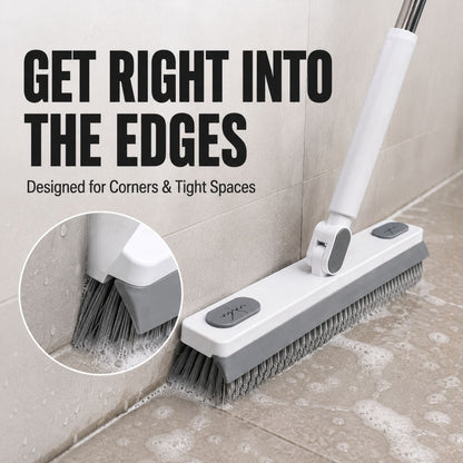 2-in-1 Scrub Brush + Squeegee
