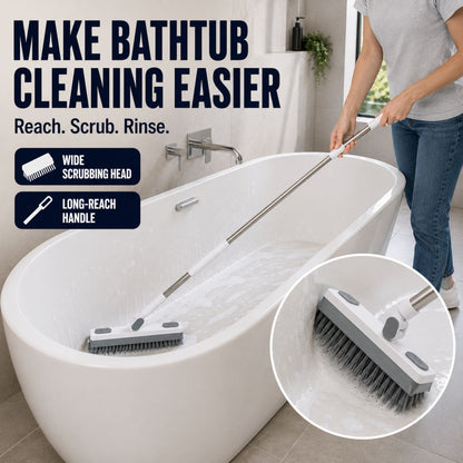 2-in-1 Scrub Brush + Squeegee