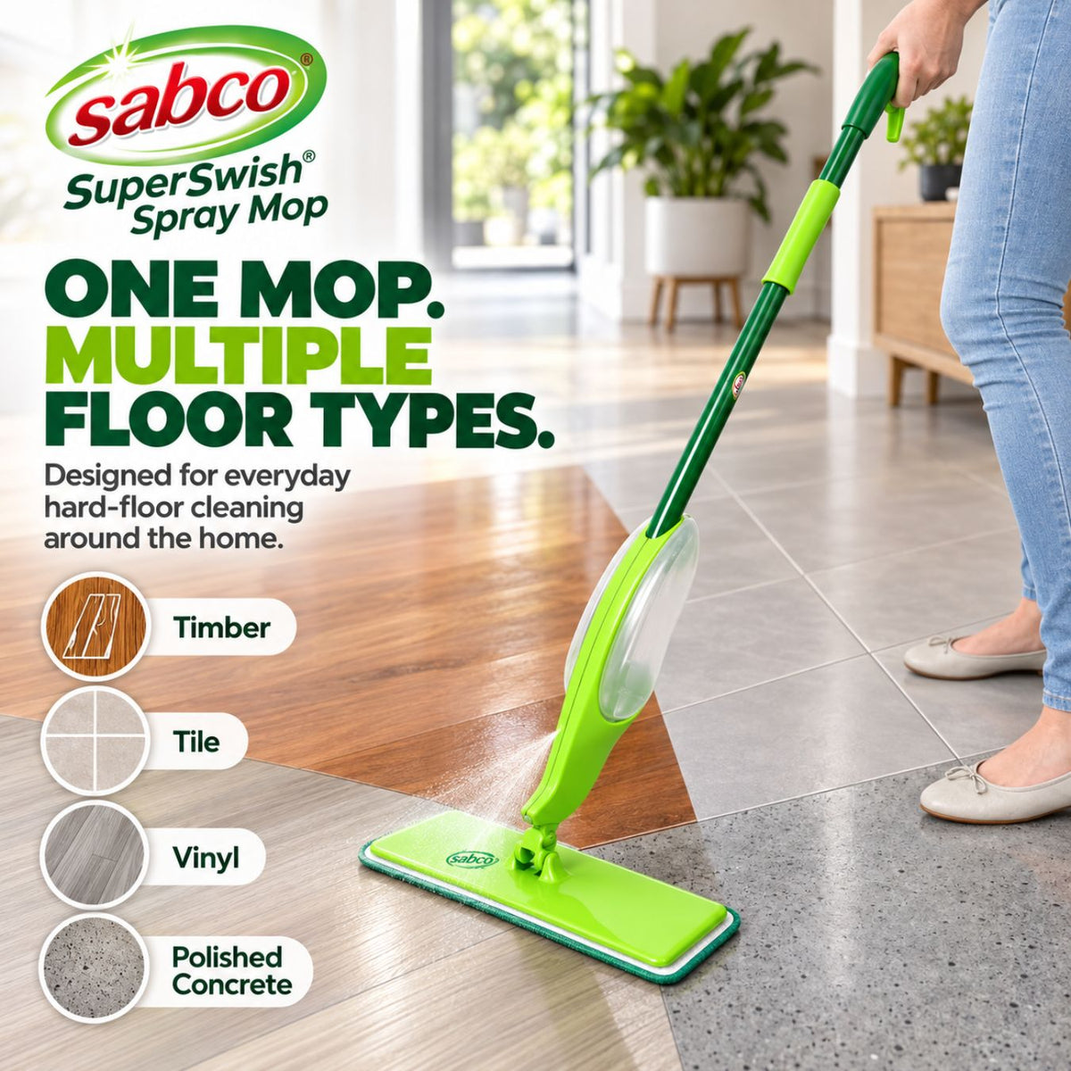 Sabco Swish Spray Mop