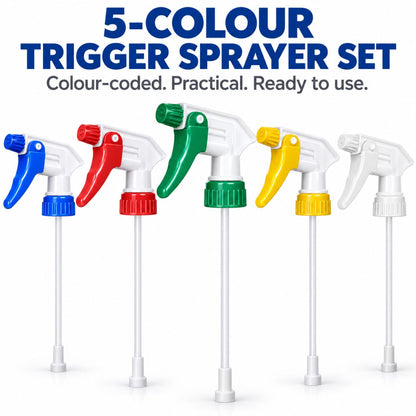 Oates Canyon Trigger Sprayer Heads – 5 Color Set