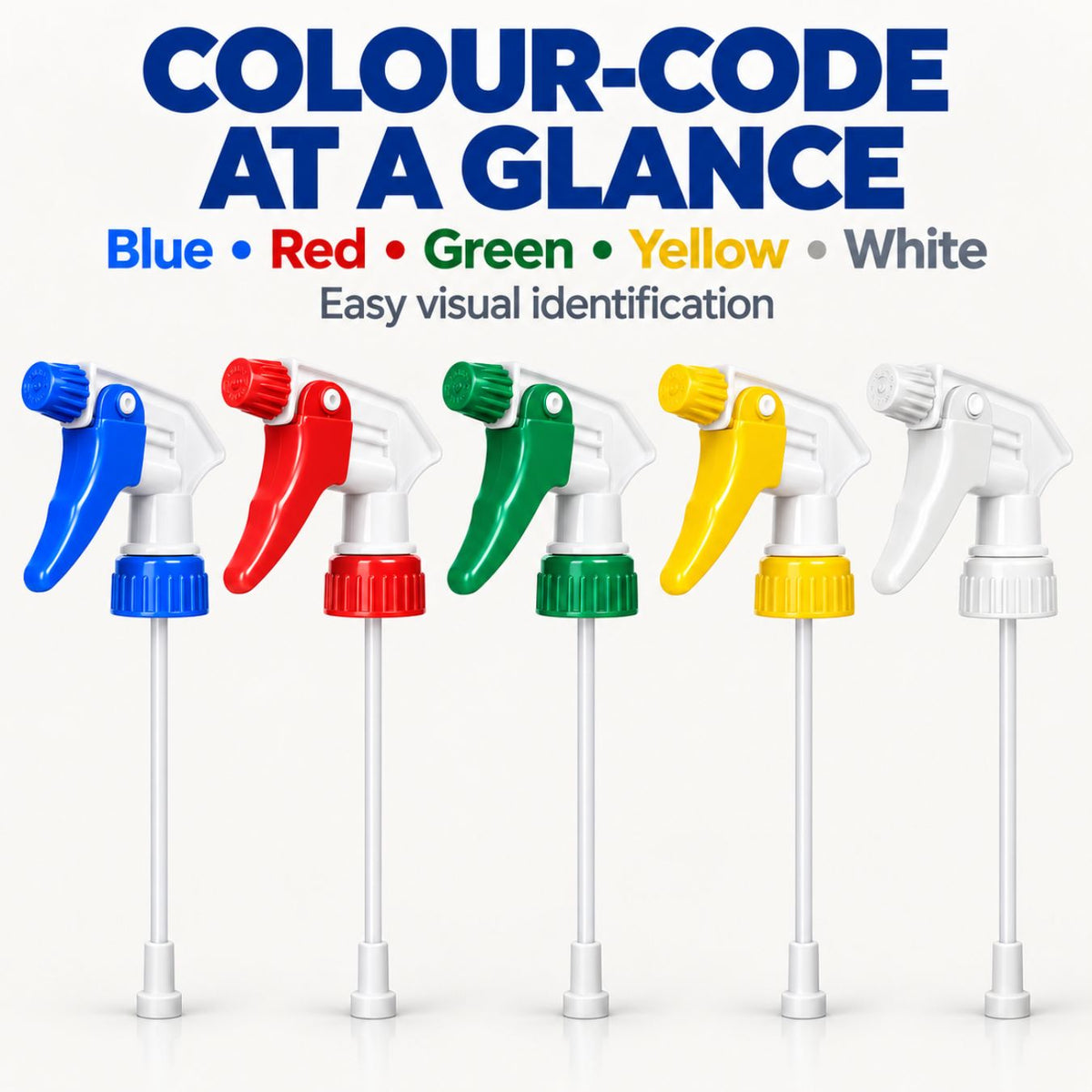 Oates Canyon Trigger Sprayer Heads – 5 Color Set